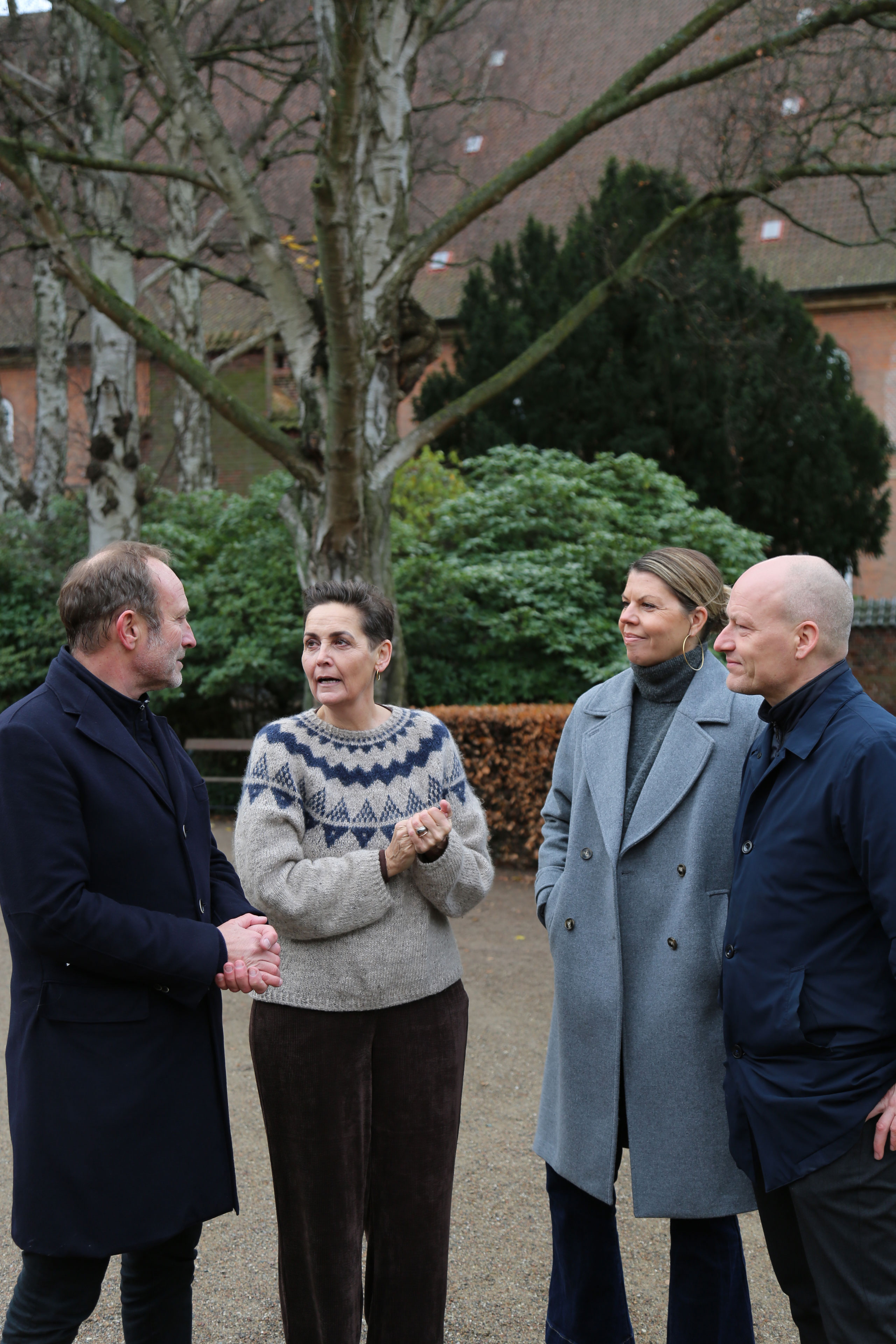 Martin Lidegaard Sammen Med Pelle Dragsted Pia Olsen Dyhr Og Franciska Rosenkilde